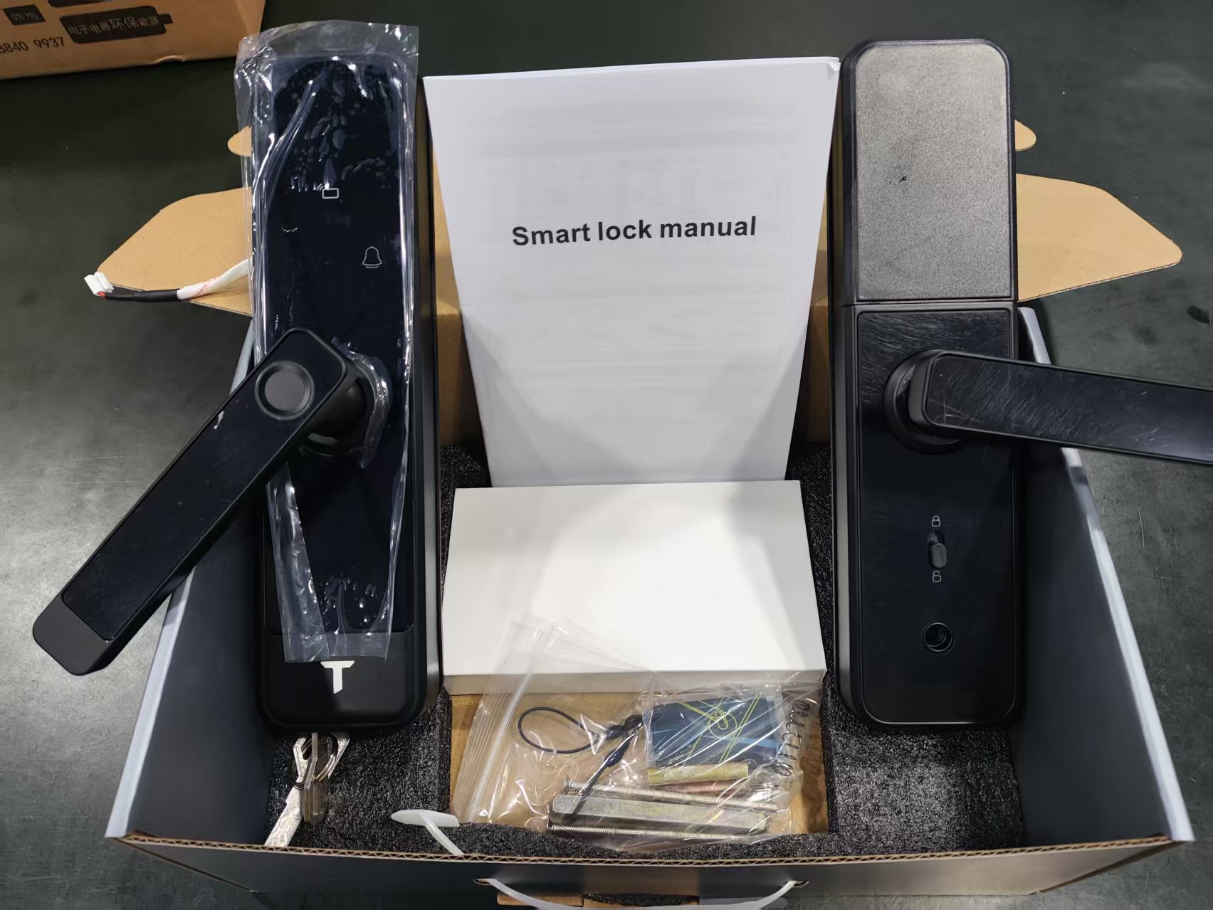 HUAHE LOCK smart lock packaging overview for wholesale and OEM orders