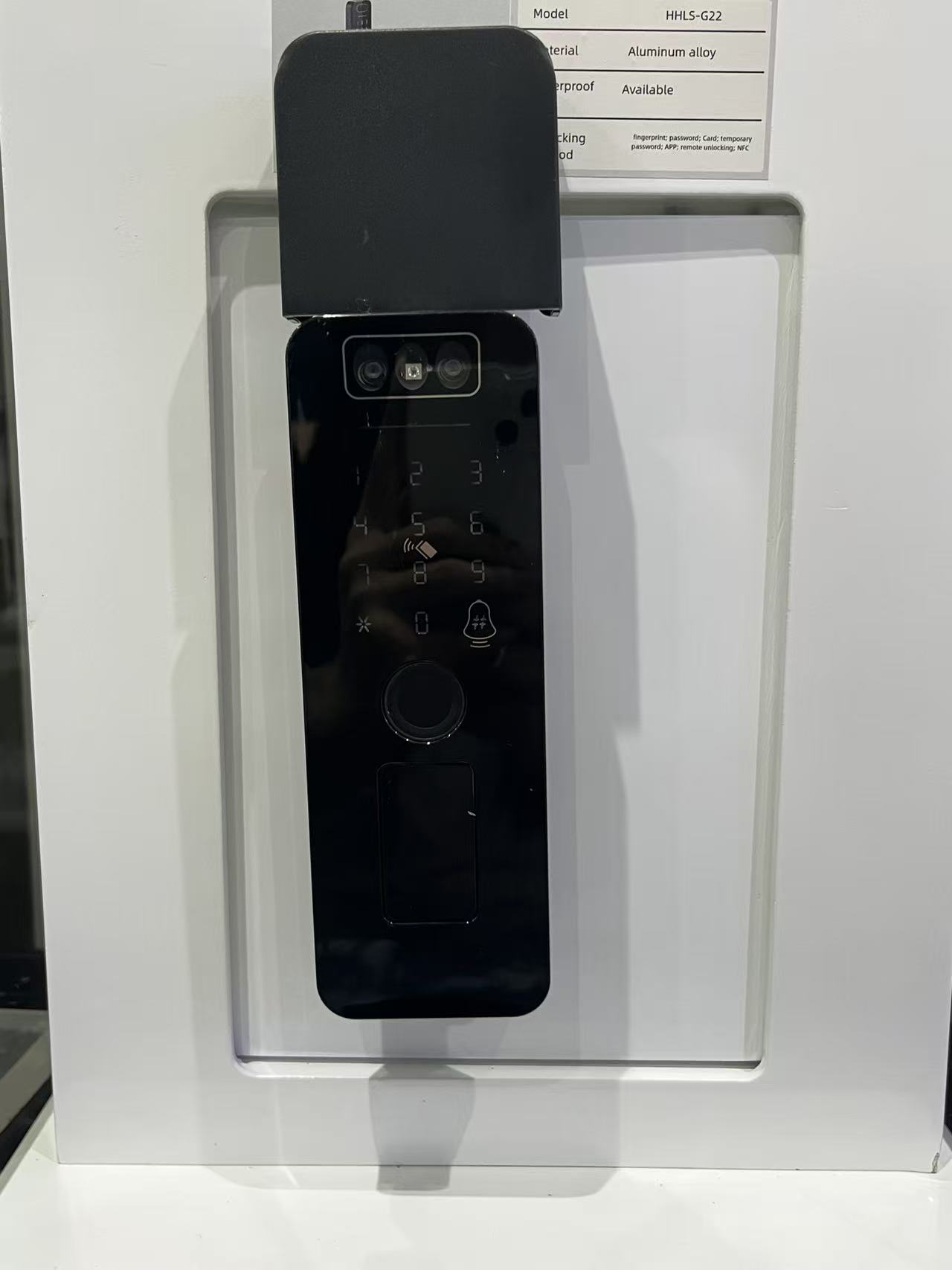HH-ZSG22 Tuya WiFi Face Recognition Smart Rim Lock - Image 4