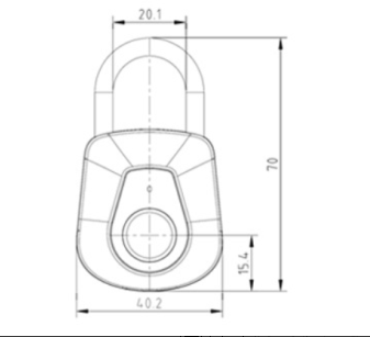 HH-NBSY20 & NBSY21 Smart Fingerprint Padlocks - Image 3