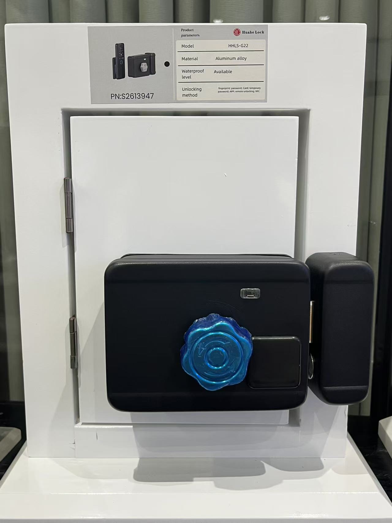 HH-ZSG22 Tuya WiFi Face Recognition Smart Rim Lock - Image 3