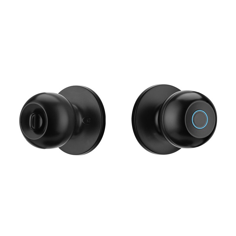 HH-CL02 Fingerprint Tuya Cylindrical Smart Door Lock - Image 2