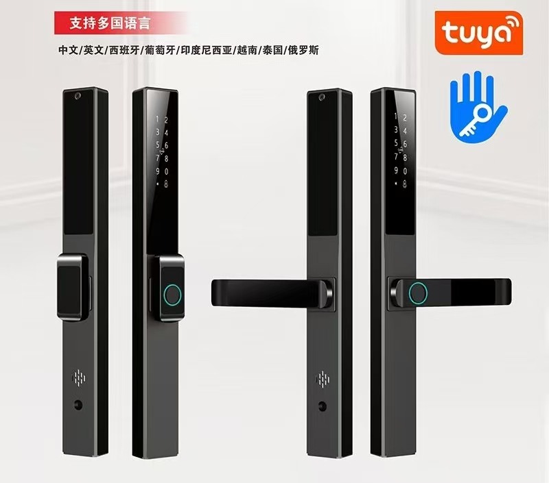 HH-D6 Fingerprint Aluminum Door Smart Lock with Tuya App - Image 7