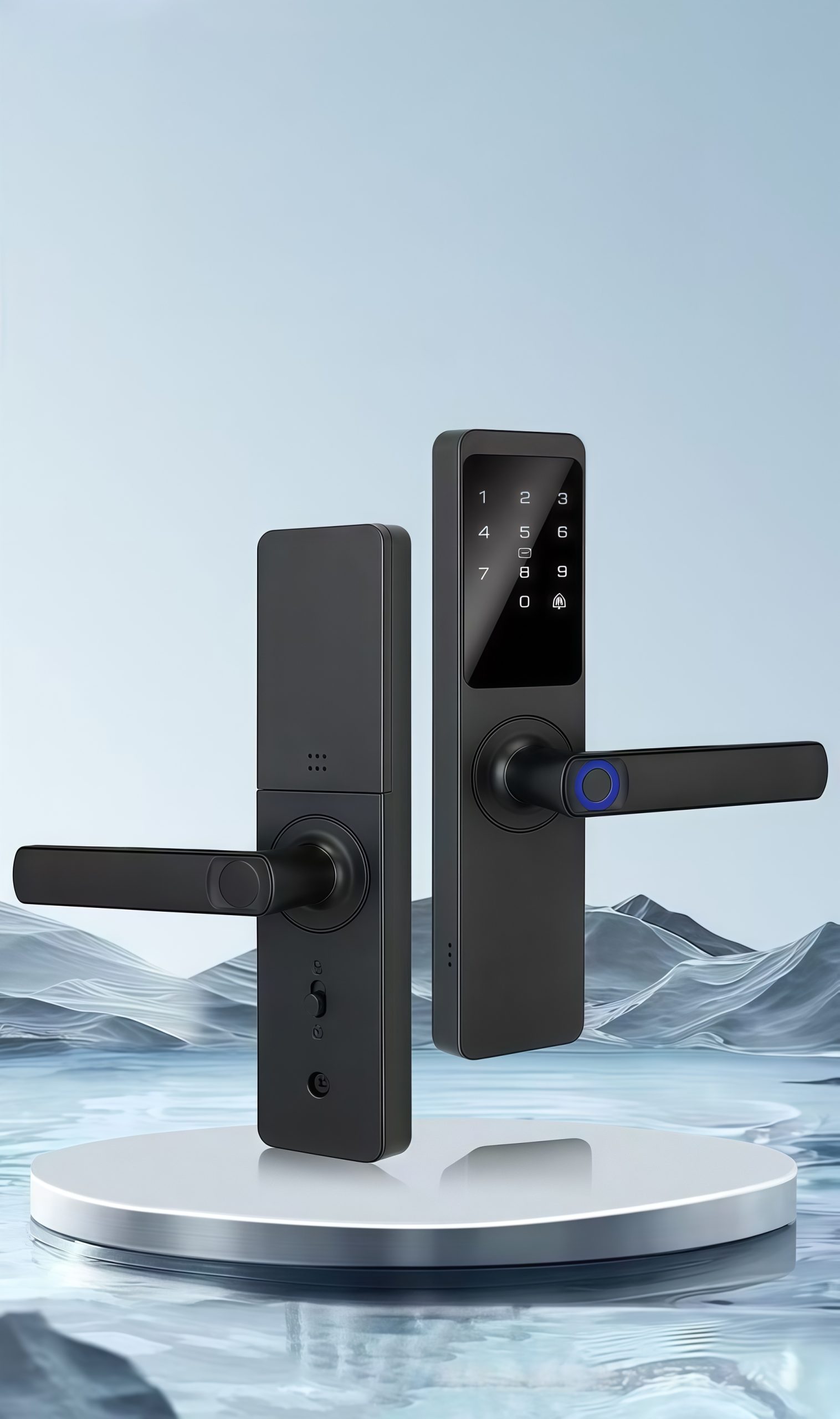 HH-707 Fingerprint Digital Door Lock - Image 3