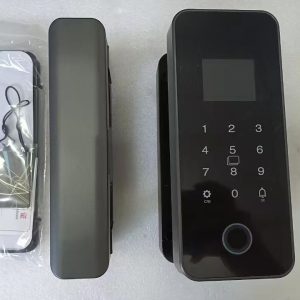 HH-A16 Tuya Fingerprint Glass Door Smart Lock