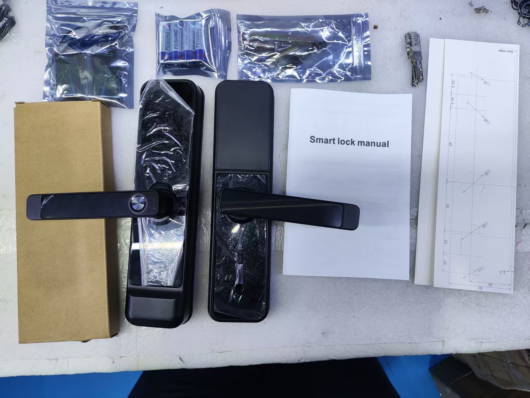 HH-B-307 Fingerprint Digital Door Lock - Image 4