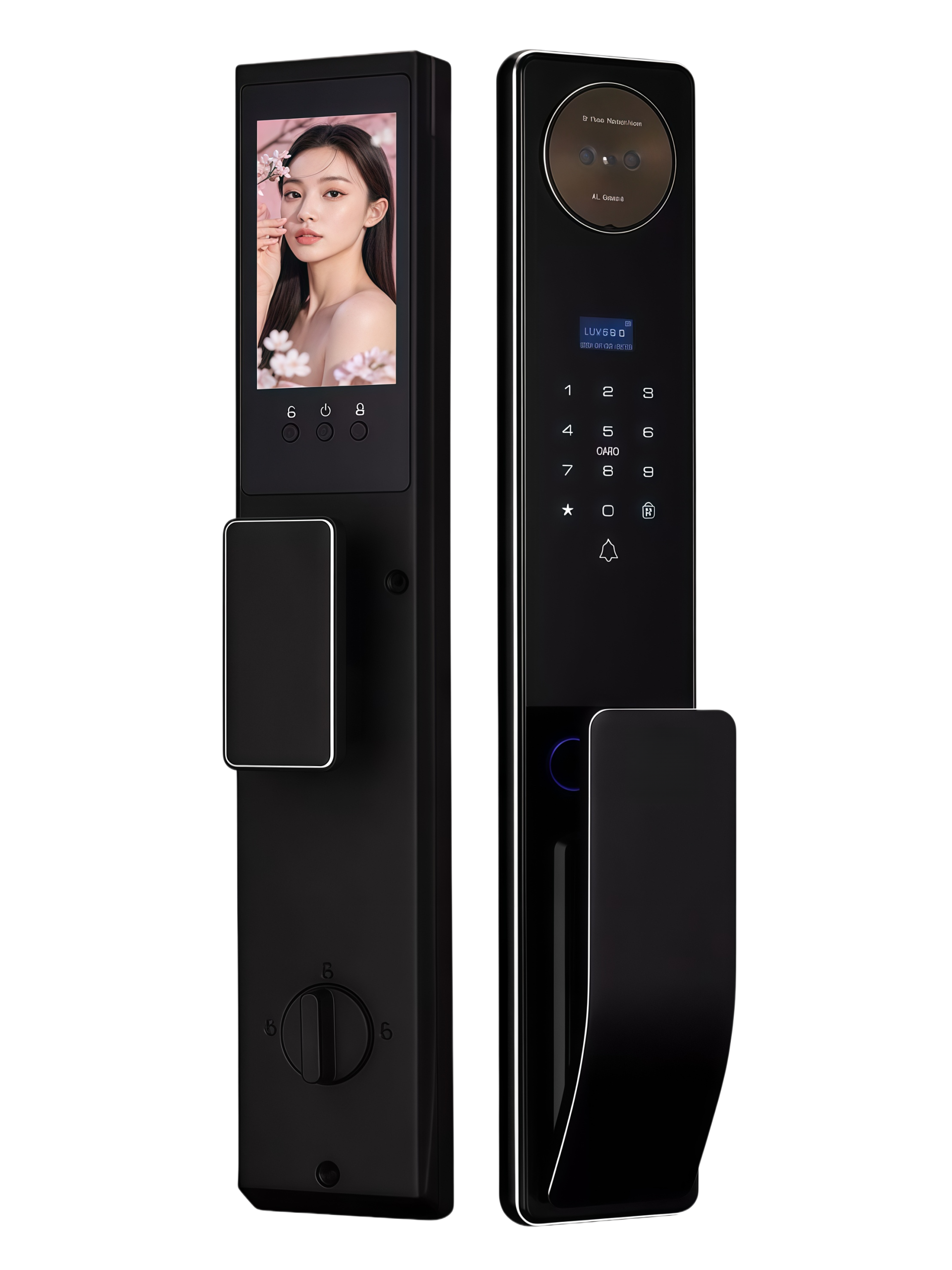 HH-D15-C6 Fully Automatic Face Recognition Smart Door Lock - Image 4