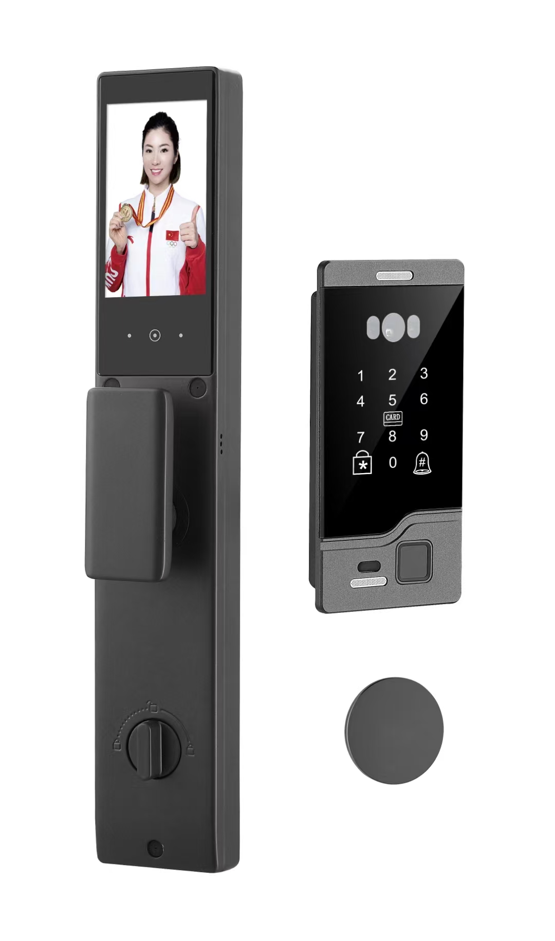HH-IP6 Fully Automatic Face Recognition Smart Door Lock - Image 2