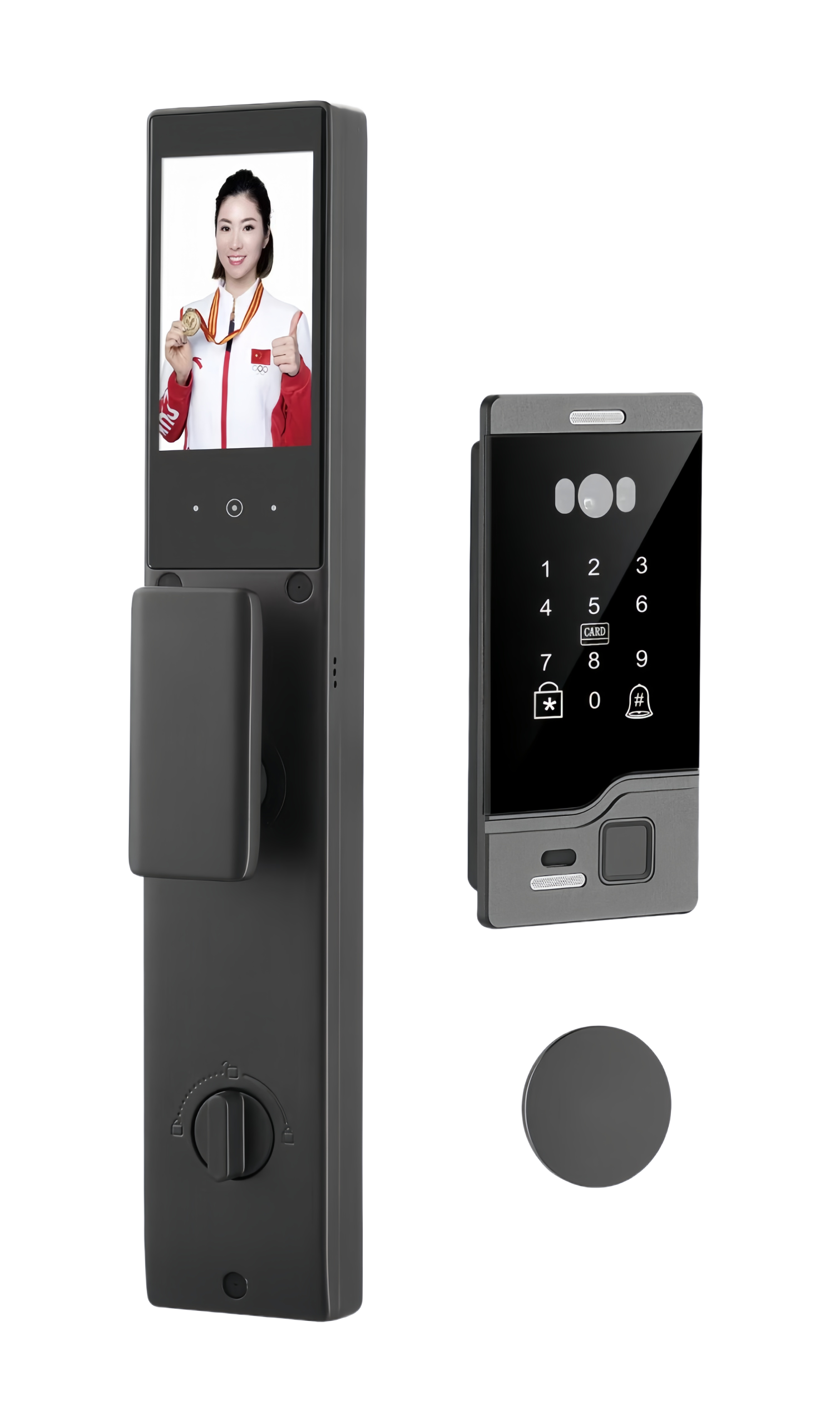 HH-IP6 Fully Automatic Face Recognition Smart Door Lock - Image 3