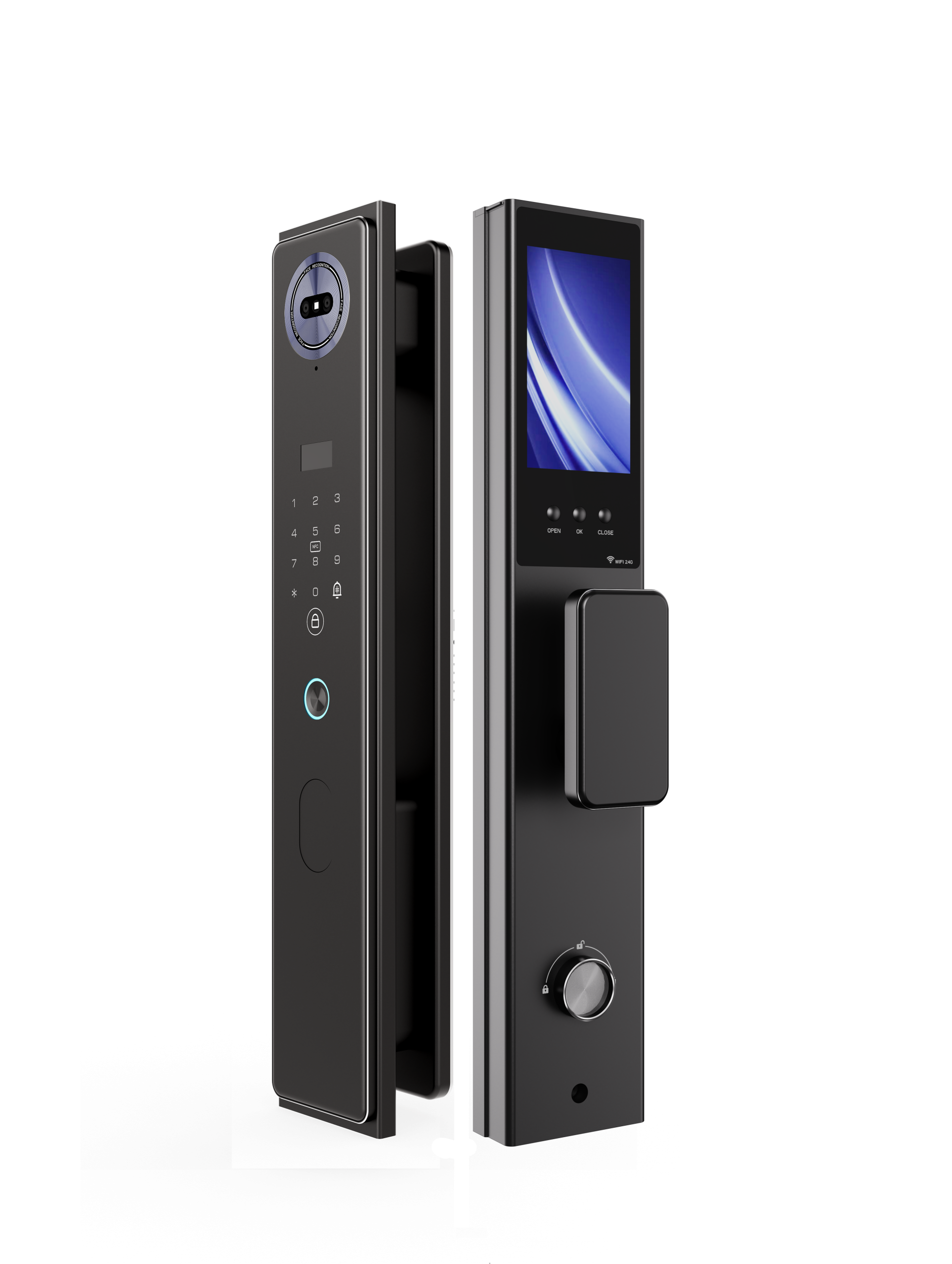 HH-J612 Fully Automatic Face Recognition Smart Door Lock - Image 2
