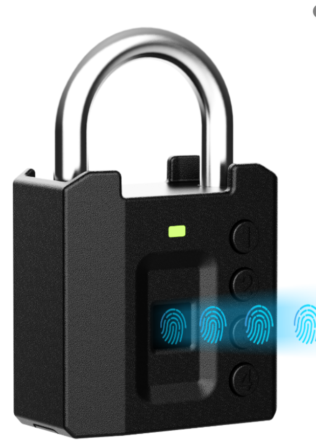 HH-JZ11 Smart Fingerprint Padlock - Image 2