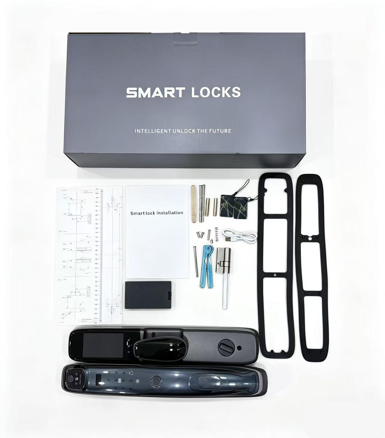 HH-M03 Fully Automatic Face Recognition Smart Door Lock - Image 4