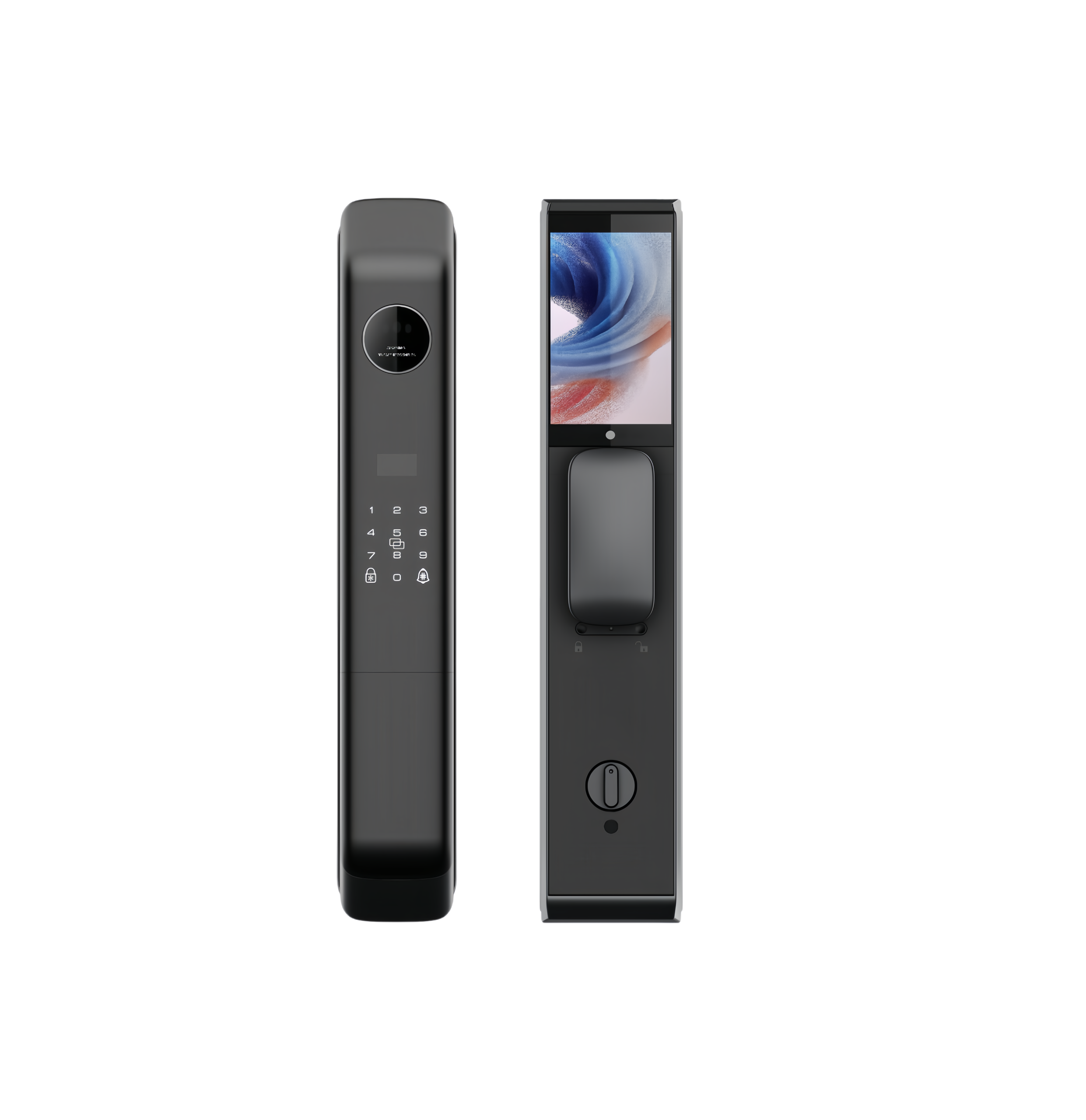 HH-X2212 Fully Automatic Face Recognition Smart Door Lock - Image 2