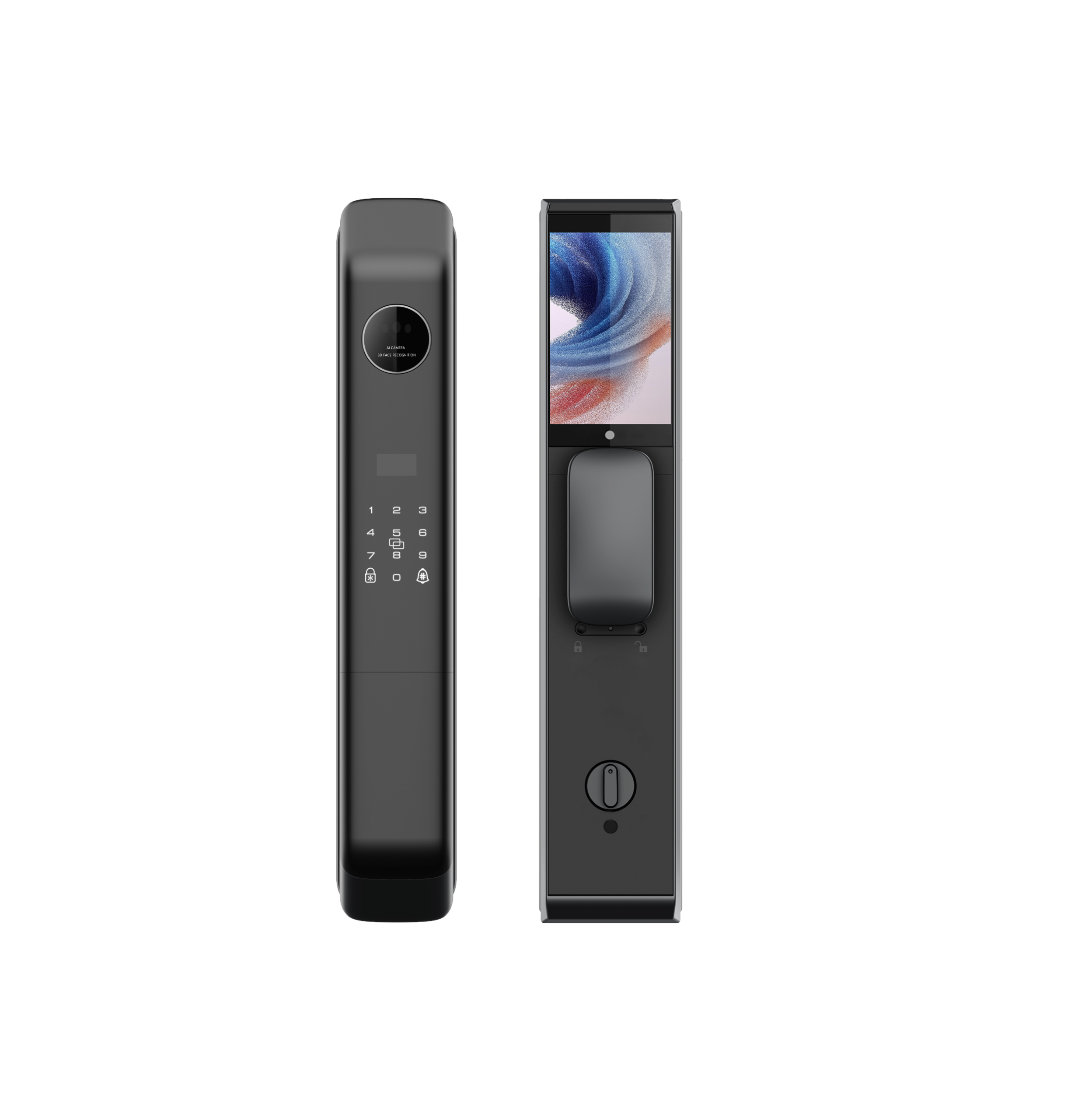 HH-X2212 Fully Automatic Face Recognition Smart Door Lock - Image 3