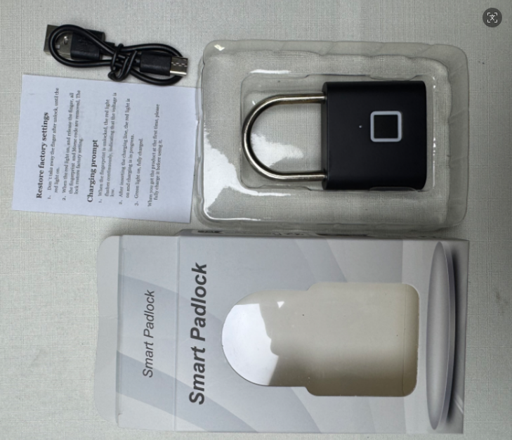 HH-YPSY22 Smart Fingerprint Padlock - Image 4