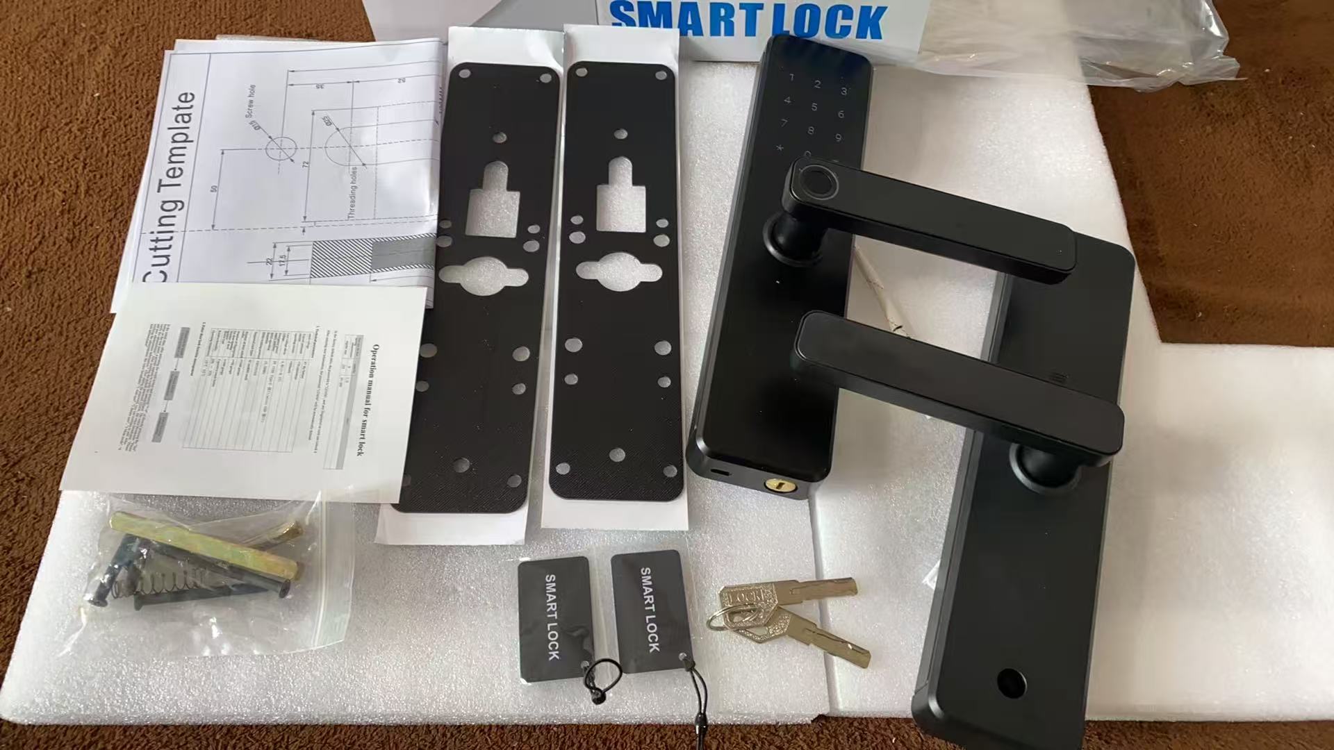 HHZS-M10 Fingerprint Digital Door Lock - Image 2