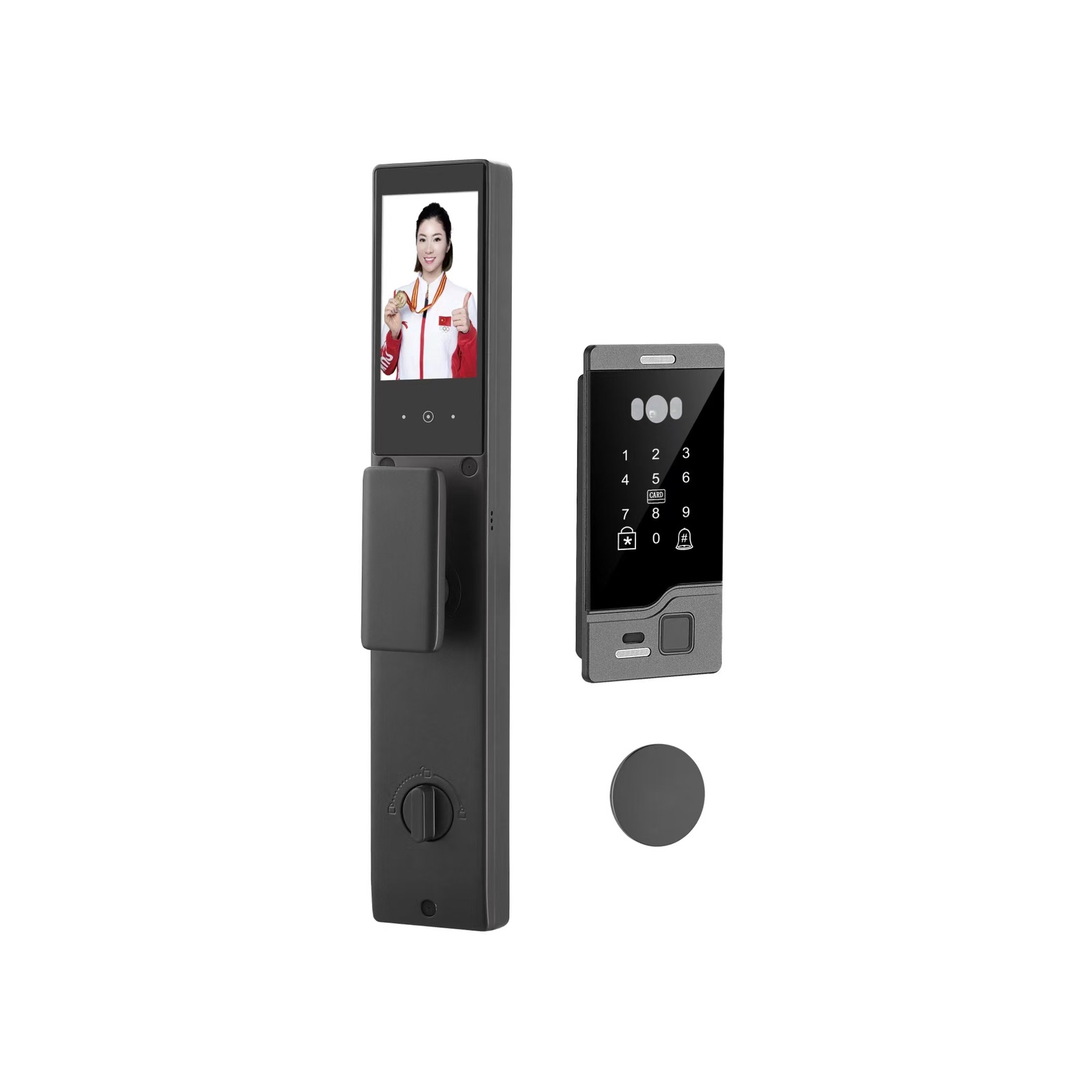 HH-IP6 Fully Automatic Face Recognition Smart Door Lock