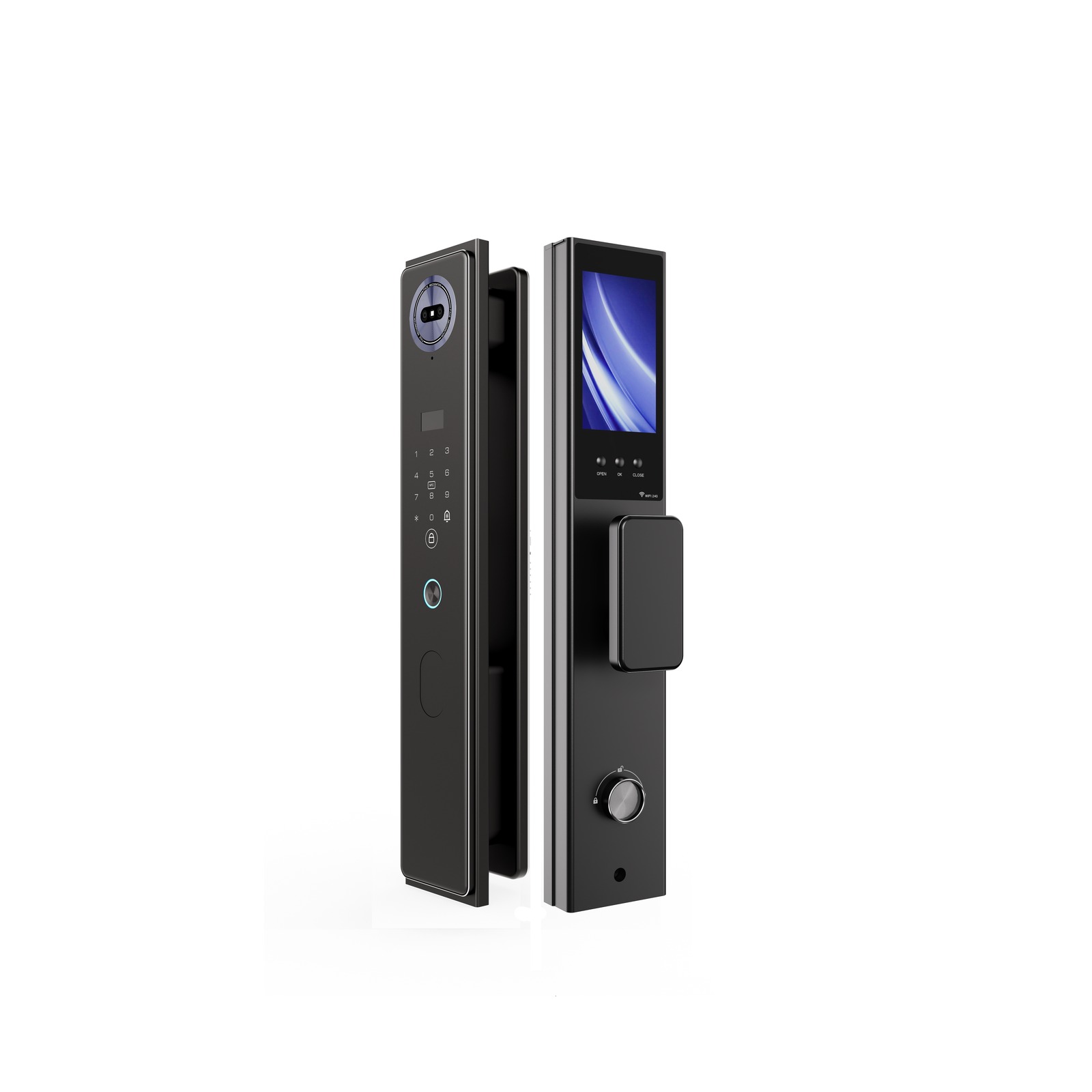 HH-J612 Fully Automatic Face Recognition Smart Door Lock