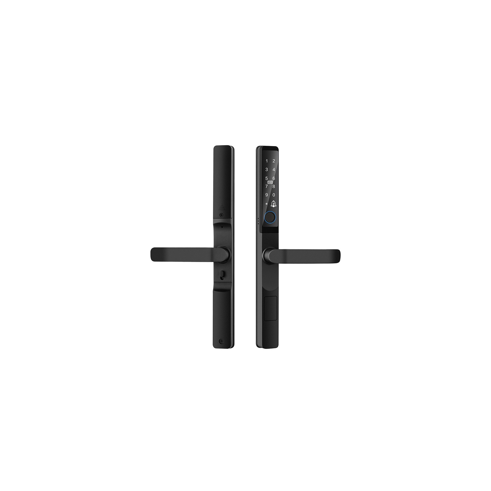 HH-X1M Fingerprint Aluminum Door Smart Lock with Tuya App