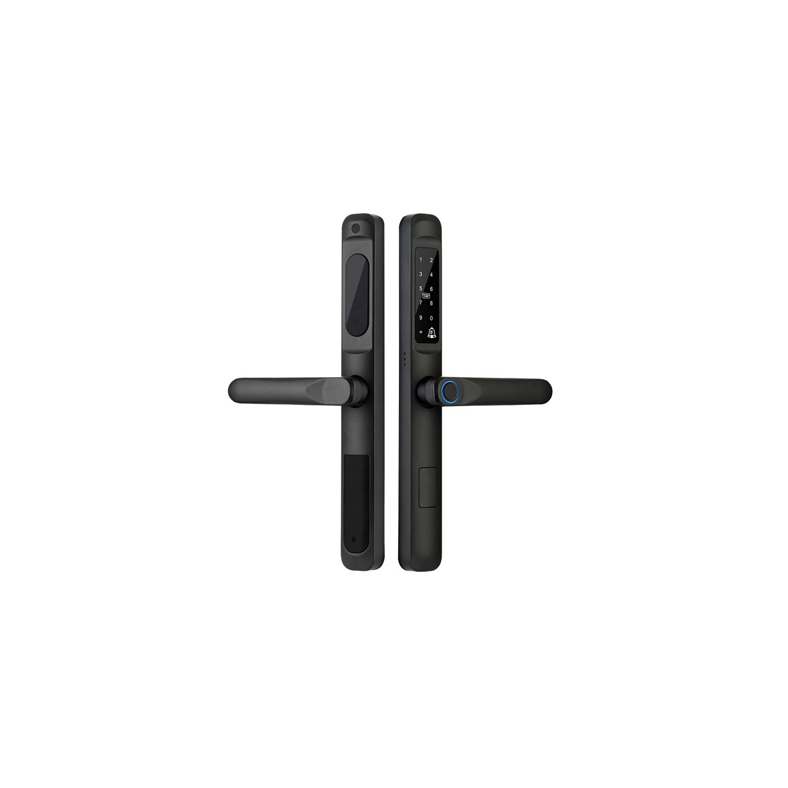 HH-X5M Fingerprint Aluminum Door Smart Lock with Tuya App