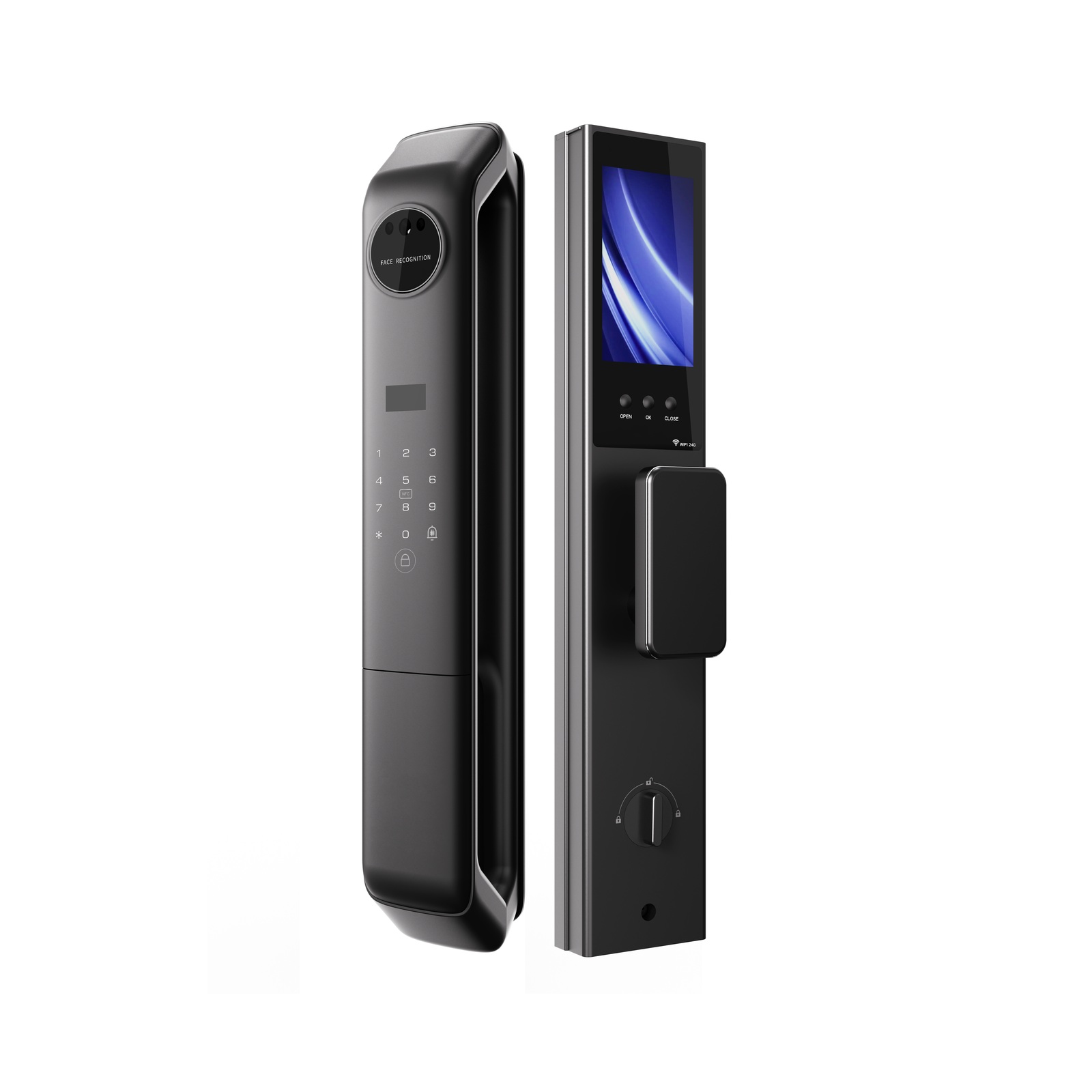 HH-X16 Fully Automatic Face Recognition Smart Door Lock