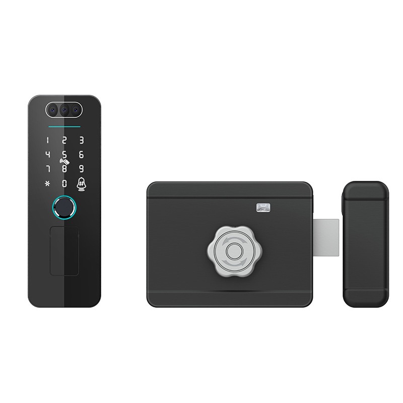 HH-ZSG22 Tuya WiFi Face Recognition Smart Rim Lock - Image 2