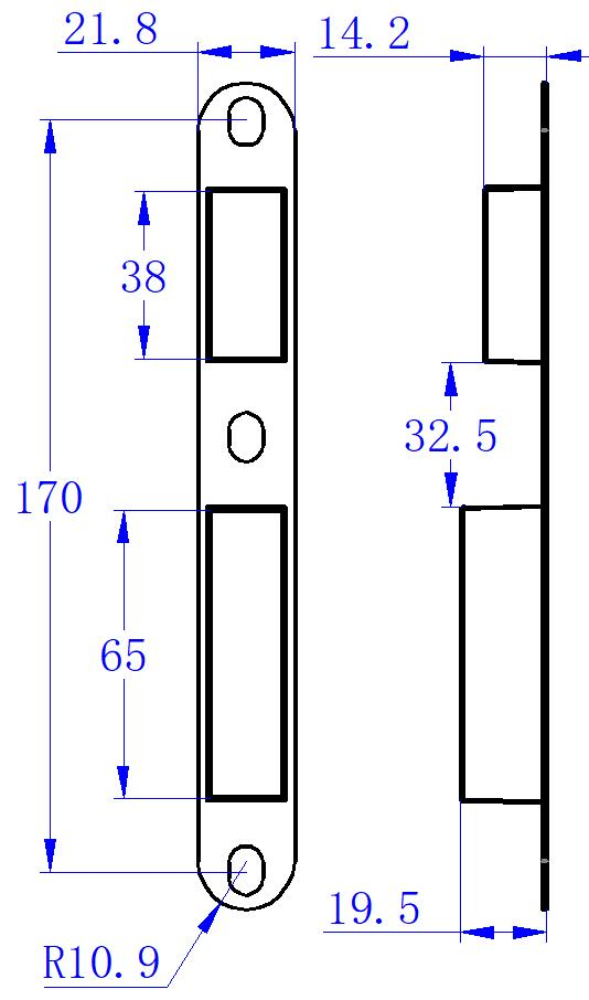 6085 lock body