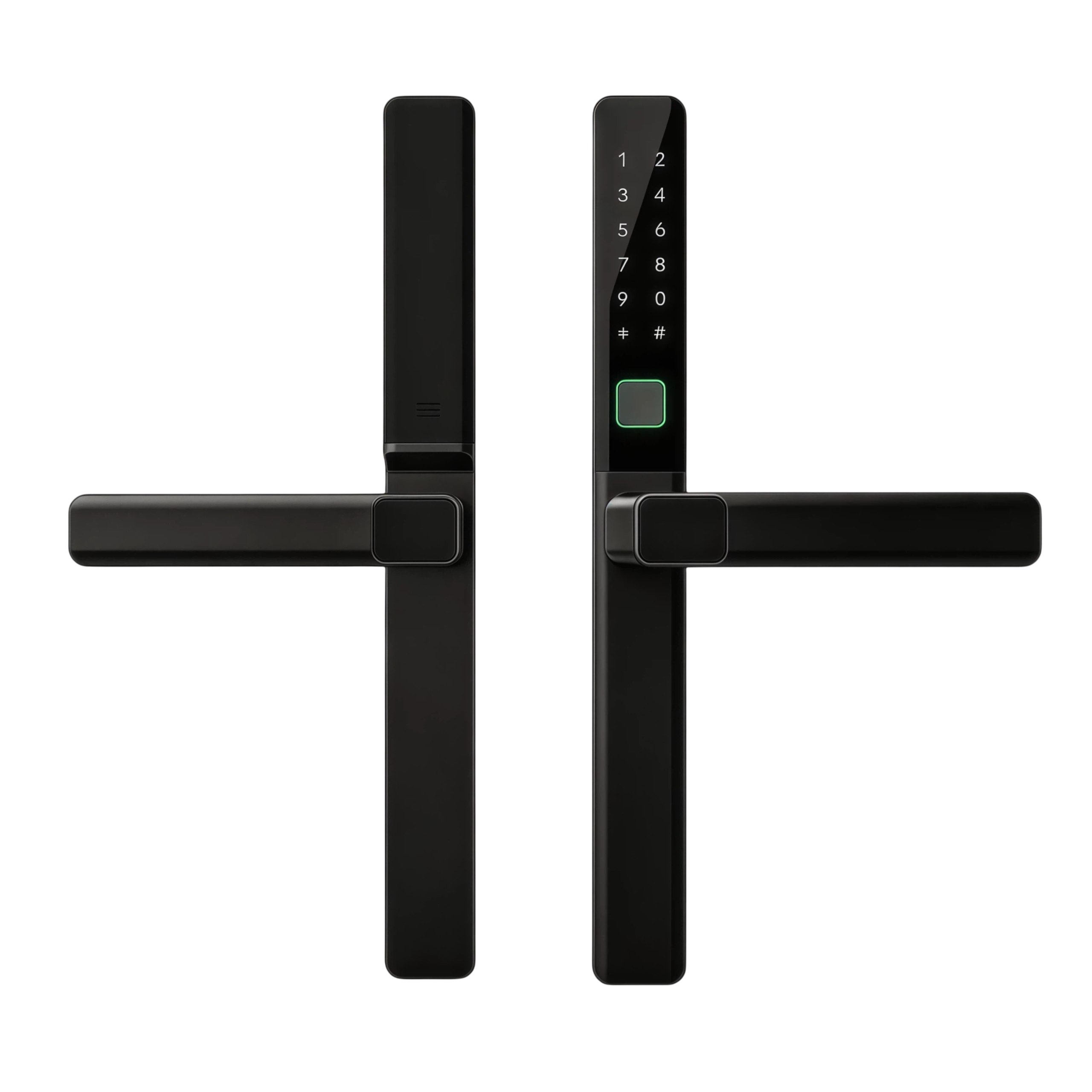 HH-K02 IP66 Waterproof Fingerprint Smart Lock for Aluminum Doors