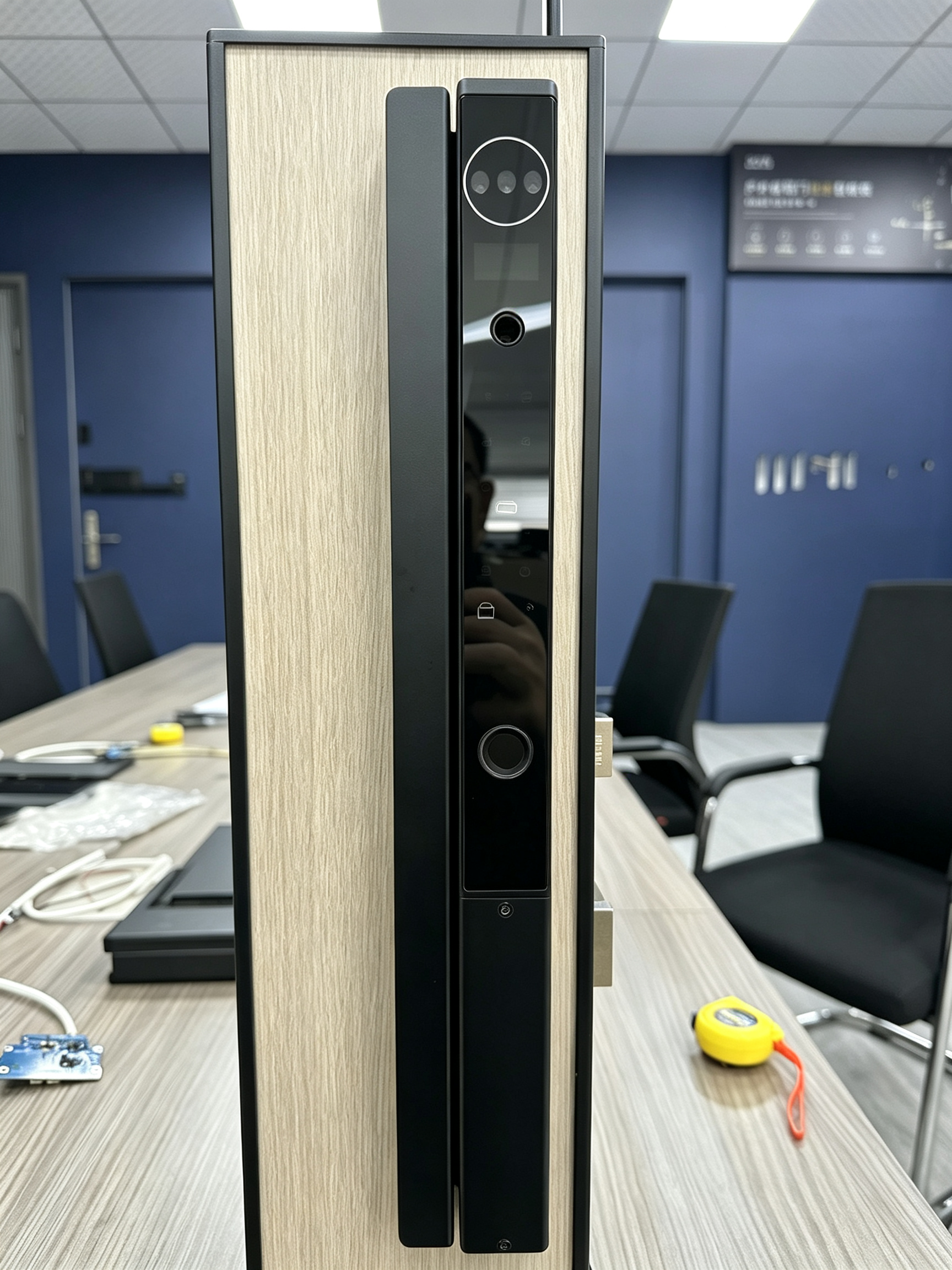 HH-X12S IP66 Face & Palm Vein Smart Lock for Aluminum Doors - Image 3