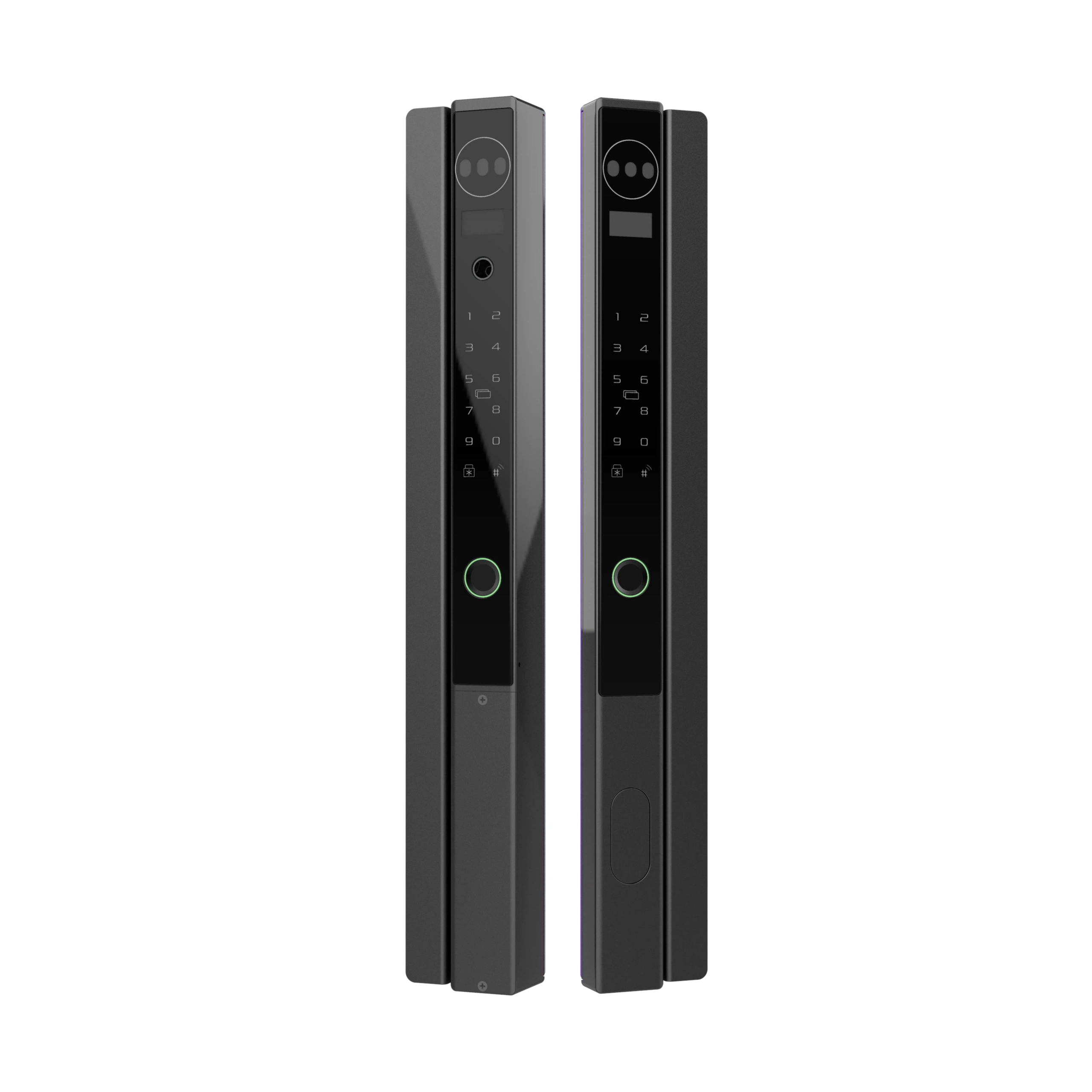 HH-X12S IP66 Face & Palm Vein Smart Lock for Aluminum Doors